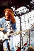 Cliff Burton Playing Bass at a Metallica Concert