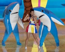 Katy Perry Left Shark Performance