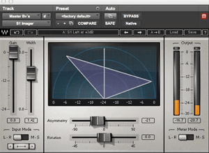 Waves S1 Stereo Imager plugin 