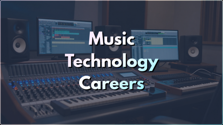 music technology professional working with digital audio software in modern recording studio